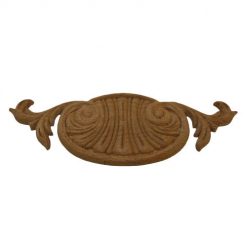 Houten ornamenten beukenhout, ornament hout, afm. 96x275mm