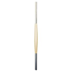 Luxe RVS en beuken trapbaluster trapspijl tussenbaluster 900x25mm
