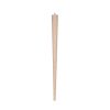 Tapse grenen tafelpoot 750x54mm retro conisch