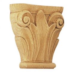 Houten consoles, afm. 105x105x24mm