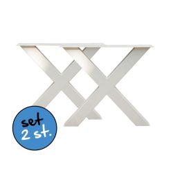 stalen-tafelpoot-x-wit-met-8x8cm-koker