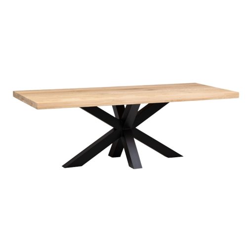 Premium model stalen Matrix poot 10x10cm koker - Zwart - Voorbeeld