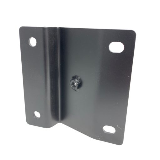Zwarte schuine bevestigingsplaat 15x15cm met M8 schroefdraad - Afbeelding 6