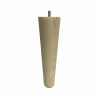 Conisch grenen meubelpootje 220x62mm