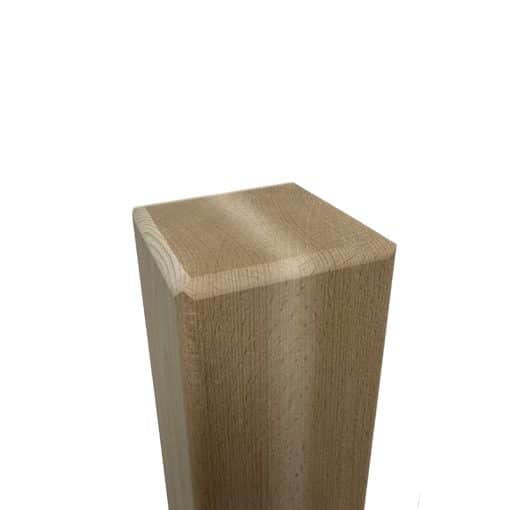 Bar tafelpoot 1200x120mm beukenhout - Afbeelding 3