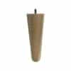 Taps toelopend grenen meubelpootje 180x62mm